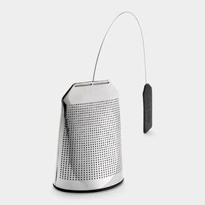 Stainless Steel Tea Strainer with Moon and Star Design Reusable Loose Leaf Tea Infuser Cylinder Shape Novelty <b>Coffee</b> & Tea Tool - Product Image 4