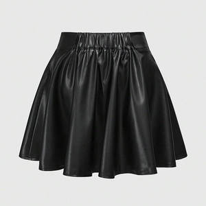 Falda vaquera informal para mujer, 100% poliéster, servicio OEM, último diseño, larga hasta la rodilla, multiusos - Product Image 1
