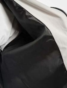 2025 nuevo diseño personalizado ropa deportiva chaqueta a prueba de viento para hombres chaqueta cortavientos de alta calidad ropa informal bloque de Color de gran tamaño - Product Image 3