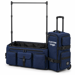 Custom Dance Trolley <b>Bag</b> <b>with</b> <b>Wheels</b> Large Capacity Rolling Equipment Storage <b>Bag</b> for Dance Competition Team <b>Travel</b> and Performa - Product Image 3