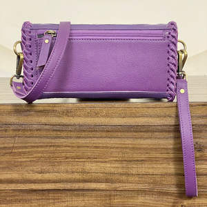 Cartera Cruzada de Cuero Vacuno Hecha a Mano, Diseño Floral, con Protección RFID, Ideal para Uso Diario, Nueva Llegada Premium en Oferta - Product Image 5