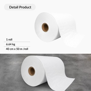 Rollo Absorbente de Aceite SABER SO200-MR, Mini Rollo Perforado para Mantenimiento Industrial, Rollo Absorbente para Control de Derrames de Aceite - Product Image 2