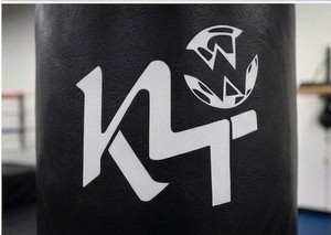 Sac de frappe KLTW INT'L K4 en cuir PU vert, robuste, pour boxe/kickboxing, remplissage de sable, hauteur réglable, écologique, pour adulte - Product Image 3
