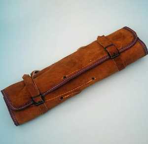 Handmade Stainless Steel <b>Knife</b> <b>Set</b> -5 Pcs Kitchen <b>Knife</b> <b>Set</b> With Leather Roll Bag With Wooden Handle 100% High Quality - Product Image 6