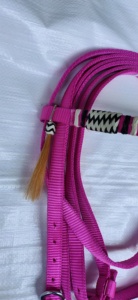 Collier de tête de cheval personnalisé, sûr, confortable et réglable, pour l'équitation, modèle Y - Product Image 6