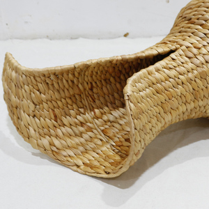 Artex Dong Thap Factory Water Hyacinth Crafts Rustic Home Decor <b>Vase</b> Seagrass Rope Handmade Rattan <b>Vase</b> <b>Plastic</b> Flower <b>Vase</b> - Product Image 3