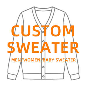 Cárdigan de Punto Jacquard 100% Algodón Sólido de Invierno con Logotipo Personalizado para Mujer, Fabricante OEM ODM - Product Image 1