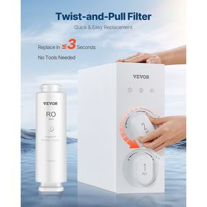 Système d'osmose inverse de remplacement 800 GPD pour filtre à eau SS-005 sous l'évier - Product Image 5