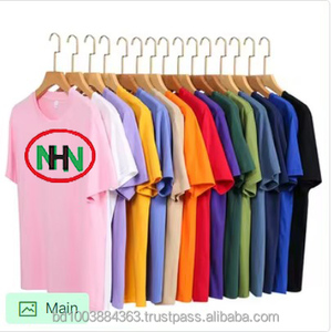 เสื้อยืดผู้ชายไซส์ใหญ่คุณภาพสูง ขายส่ง ผ้าถักเนื้อหนัก 100% ผ้าฝ้าย ทรงหลวม สกรีนโลโก้ได้ ผลิตในบังกลาเทศ - Product Image 4