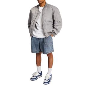 Chaqueta bomber de poliéster para hombre de alta calidad: ropa de abrigo elegante y ligera para todas las estaciones - Product Image 1