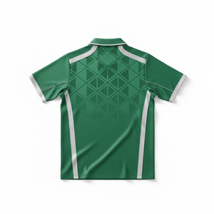 Uniforme de Cricket al Por Mayor de Fábrica, Conjunto Personalizado Sublimado con Cuello en V, Jersey de Cricket de Manga Corta y Pantalones, Corte Atlético - Product Image 2