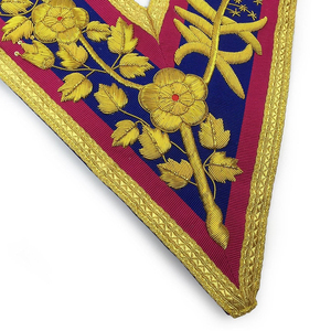 Masonic Regalia Silk Aprons/<b>Bags</b> Handmade Embroidered Durable Crafts Skillfully Designed Foundation for Halloween and <b>Easter</b> - Product Image 5