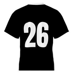 Camiseta de Fútbol Americano Personalizada de Malla Unisex con Cuello en V, Transpirable, para Entrenamiento, con Estampado de Fútbol, Fabricante de Ropa al por Mayor OEM - Product Image 5