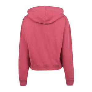 เสื้อฮู้ดครอปท็อปผ้าฝ้ายปักโลโก้ตามสั่งสำหรับผู้หญิง ดีไซน์ OEM ไซส์ใหญ่ ผ้าเทอร์รี่ สำหรับฤดูหนาว - รุ่นใหม่ขายดี - Product Image 5