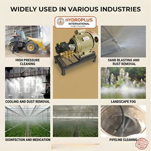 Nettoyeur haute pression industriel 3HP 350 bars, machine de nettoyage robuste, unité de pompe puissante pour atelier, usine, garage - Product Image 4