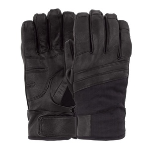 Proveedor Directo de Fábrica, Guantes de Esquí de Cuero con Logotipo Personalizado, Alta Calidad, Térmicos, Impermeables, Dedos Completos, para Deportes de Invierno para Hombre - Product Image 3