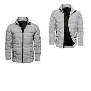 Veste matelassée respirante pour homme de haute qualité, nouveau style avec logo personnalisé, col montant, prix abordable - Product Image 4