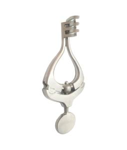 Retractor Quirúrgico Jansen de Acero Inoxidable, 100 mm, Punta Roma, 25-042-100, Juego de Instrumentos Manuales para Retracción Suave de Tejidos, Uso General - Product Image 1