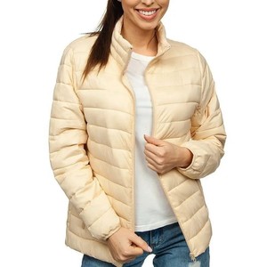 Chaqueta Acolchada Impermeable y Transpirable para Mujer, de Secado Rápido, con Cierre de Cremallera, Diseño Personalizado, Precio de Invierno, Superventas - Product Image 3