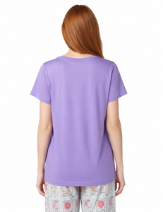 T-shirt décontracté ultra-doux pour femmes, taille plus, coupe ample, col rond, manches courtes, léger, respirant, pour tous les jours - Product Image 2