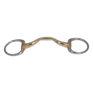 Bocado de acero inoxidable reutilizable con articulación y boca perforada para entrenamiento equino, equipo de equitación duradero - Product Image 2