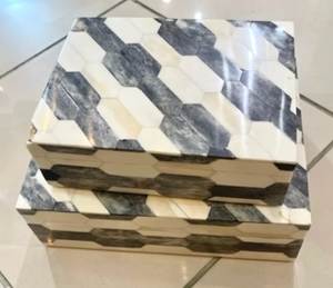 Handcrafted Natural Bone Jewellery Storage <b>Box</b> with Intricate <b>Floral</b> Design, Luxury Decorative Organizer for Rings, Jewellery, - Product Image 5