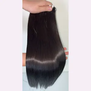 Eco-Friendly Bone Straight Long-Lasting High Fashion Good Quality Vietnamese Hair, Temple Hair, Single Donor Vietnam Hair