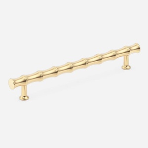 Tirador de bronce geométrico moderno para cajones de cocina, herraje duradero para muebles, diseño personalizado, pomo para cajón - Product Image 5
