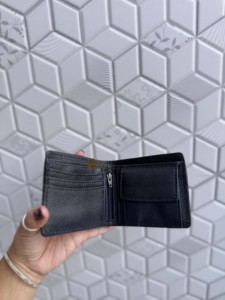 <b>Men's</b> Hand Tool Animal Print Leather <b>RFID</b> Blocking Snap Closure Cash & Card Holder <b>Wallet</b> <b>for</b> Daily Use - Product Image 5