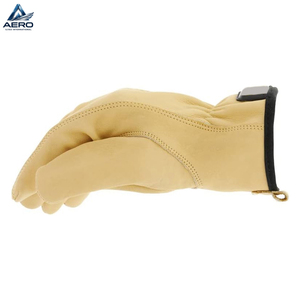 Guantes de Trabajo de Cuero Genuino Resistentes a la Abrasión, Ajuste Ergonómico, para Manipulación Industrial y Mecánica, de Alta Resistencia - Product Image 2