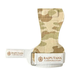 Sangles de musculation en cuir rembourrées, protège-poignets pour soulevé de terre, poignées de sport, soutien de poignet, poignées de gymnastique antidérapantes et respirantes - Product Image 1