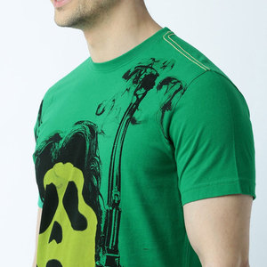 Camisetas de Alta Calidad al por Mayor para Hombre, 100% Algodón, Corte Cuadrado, Hombros Caídos, Estampado Vintage - Product Image 5