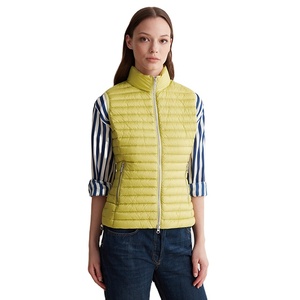 2026 New Design Streetwear Breathable Knitted Quilted Full Zipper Women's Sleeveless <b>Jacket</b> High Quality Regular Fit - Product Image 1