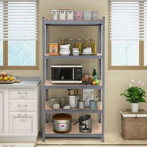 Scaffali da Garage Regolabili in Acciaio Resistente da 71 Pollici, 5 Livelli di Stoccaggio di Qualità Premium per l'Organizzazione - Product Image 3