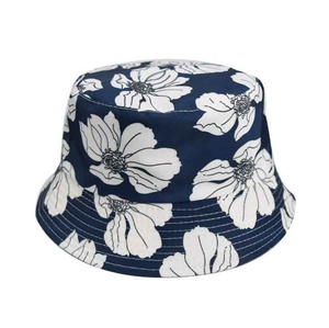 Chapeau Bob Rose à Motifs Floraux Unisexe en Polyester Respirant pour l'Été, la Plage et les Tenues Décontractées – Taille Adulte 56-58CM - Product Image 4