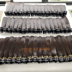 100% extensions de cheveux humains purs vierges non transformés purs paquet droit soyeux cheveux Remy durables du Vietnam - Product Image 3