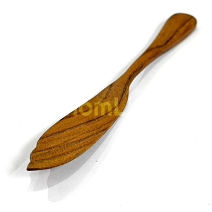 Cuchillo para Mantequilla de Madera de Teca Natural OEM, Espátula de Madera Ecológica para Mermelada, Utensilios de Cocina Sostenibles para Queso - Product Image 3