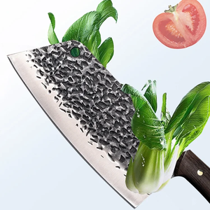 LEGACY BLADES Luxury High Carbon Steel <b>Kitchen</b> Cleaver <b>Knife</b> Ergonomic Wooden Handle Razor <b>Sharp</b> Meat Cleaver Factory - Product Image 5