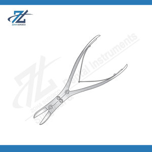Forceps à action composée pour la coupe osseuse, droits, robustes, en acier inoxydable, instrument chirurgical orthopédique fabriqué au Pakistan - Product Image 3