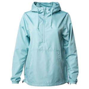 Men's Windproof Waterproof Breathable Half-Zip Non-Hooded Jacket Color Blocking <b>Red</b> Navy Casual Autumn Outerwear Private Label - Product Image 5