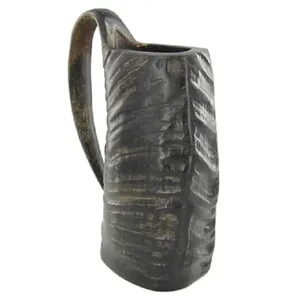 Mug à boire en corne fait main de bonne qualité pour la maison et la restauration, prix de gros disponible, services et options supplémentaires : produit RTS - Product Image 4