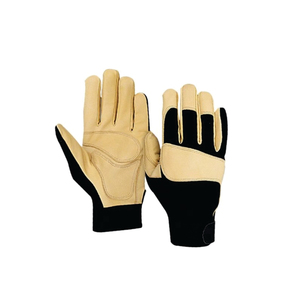 Gants de travail robustes pour chauffeurs, protection TPR, poignet élastique, en cuir de mouton blanc, imperméables et respirants, vente en gros - Product Image 1