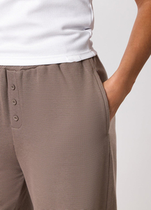 Pantalon de sport pour femme, taille haute, léger, séchage rapide, respirant, coupe droite, avec poches, 28'/30', pour la gym et les loisirs - Product Image 5