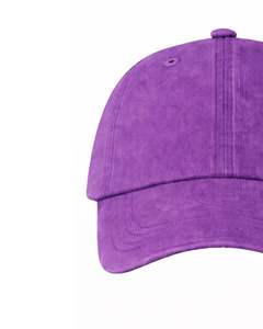 Gorra de Béisbol de Algodón Morado Violeta, Lisa, Ajustable, Unisex, Informal, Transpirable, Cómoda, Personalizable, de Primera Calidad - Product Image 4