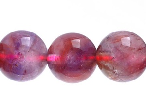 Pierre précieuse rare Auralite 23 Cacoxenite, cristal naturel, pierre de guérison, perles en vrac pour la fabrication de bijoux, brin complet, artisanat DIY - Product Image 3