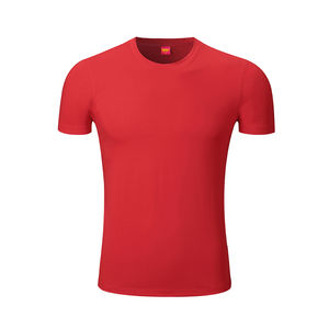 Camiseta de Alta Calidad para Hombre, 220 Gramos, Algodón Grueso, Cuello Redondo, Manga Corta, Hombros Caídos, Talla Grande, Logotipo Personalizado, Color Sólido - Product Image 3