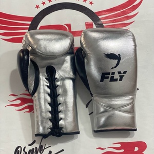 ถุงมือชกมวยคุณภาพดีที่สุดจากผู้ผลิต ถุงมือชกมวยแบบกำหนดโลโก้เอง ถุงมือชกมวยหนังแท้ระดับมืออาชีพ ถุงมือชกมวยมวยไทยแบบผูกเชือก - Product Image 2