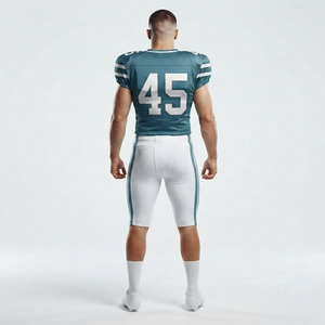 Wholesale Custom American <b>Football</b> Uniform Professional Sublimated Team Jersey Pants OEM Manufacturer Men Short Sleeve - Product Image 2