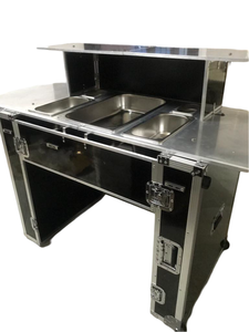 PRIMUM QUALITY NOIR COULEUR PERSONNALISÉ PORTABLE BAR FLIGHT CASE BOÎTE PARFAITE AVEC QUALITÉ D'EXPORTATION - Product Image 5