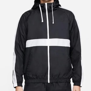 Custom Plain Street wear Nylon Tracksuit Mens High Quality 2-Piece <b>Set</b> Lightweight Baggy Oversized Crop Windbreaker tracksuit - Product Image 4